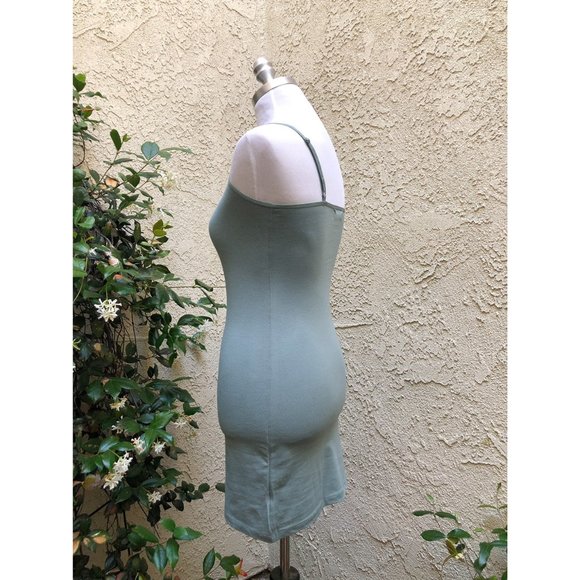 Dusty Sage Green Cami Bodycon Mini Dress - Picture 5 of 10